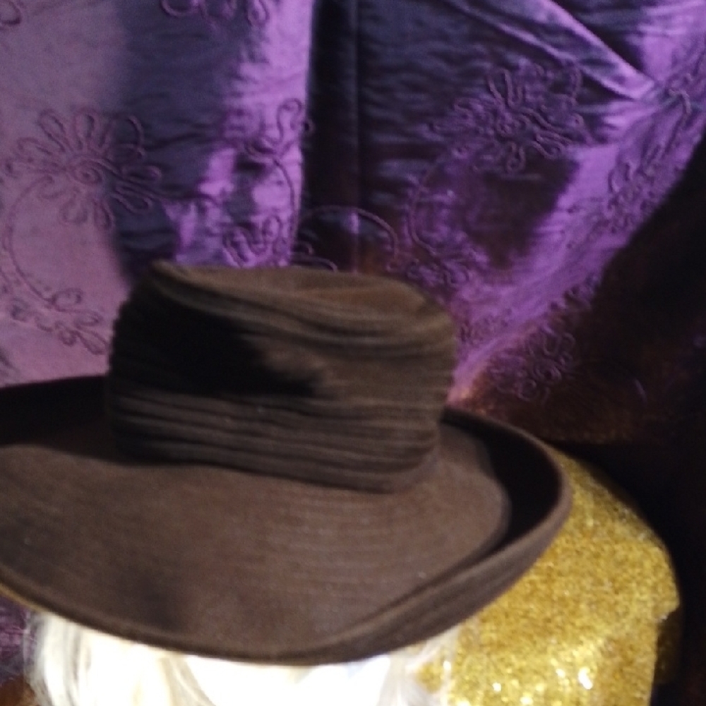 Neiman Marcus Dark Brown Women's Hat